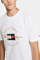 Tommy Hilfiger - T-Shirt With Label Stitching