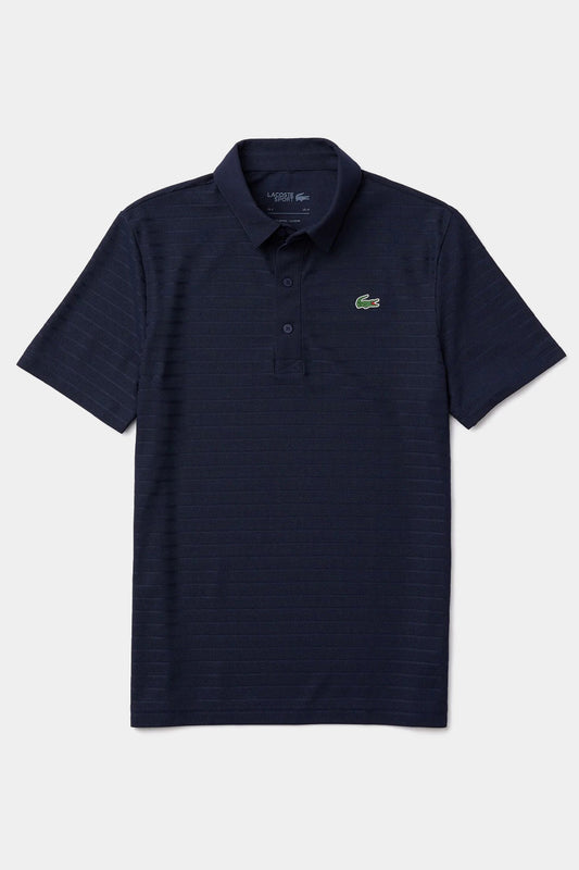Lacoste - Sport Textured Breathable Golf Polo Shirt