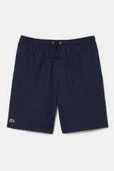 Lacoste - Sport Tennis Shorts In Solid Diamond Weave Taffeta