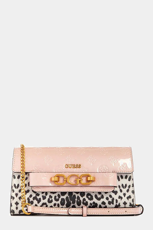 Guess - Zira Leopard Mini Crossbody Bag