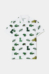 Lacoste - Holiday Crocodile Print Polo