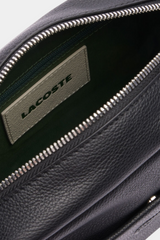 Lacoste - City Court Grain Leather Shoulder Bag