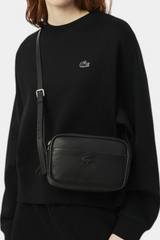 Lacoste - City Court Grain Leather Shoulder Bag
