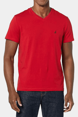 Nautica - Solid V-Neck Slim Fit T-Shirt