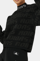 Adidas - Knit Graphic Crew Sweatshirt