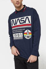 Medicine - Men's cotton longsleeve Nasa Sweatshirt