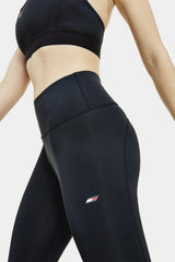 Tommy Hilfiger - Sport Moisture Wicking Skinny Flag Leggings