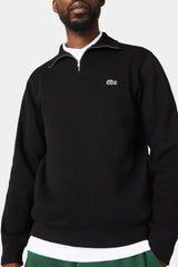 Lacoste - Cotton Sweatshirt With a Stand-up Zipper