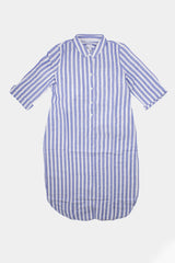 Chicos - Striped Linen-Blend Maxi Tunic