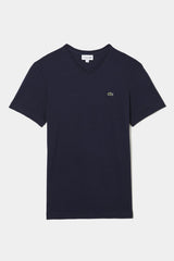 Lacoste - Men‚ as V-neck Cotton T-shirt