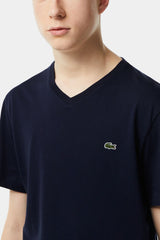 Lacoste - Men‚ as V-neck Cotton T-shirt
