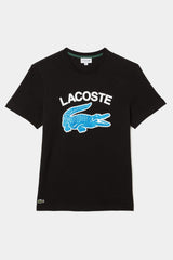 Lacoste - Men's Lacoste Regular Fit Crocodile Print T-shirt