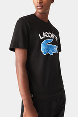 Lacoste - Men's Lacoste Regular Fit Crocodile Print T-shirt