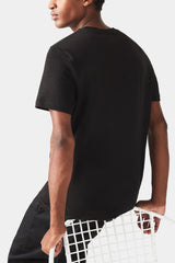 Lacoste - Men's Lacoste Regular Fit Crocodile Print T-shirt