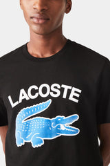 Lacoste - Men's Lacoste Regular Fit Crocodile Print T-shirt