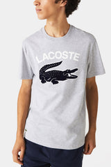 Lacoste - Men's Lacoste Regular Fit Crocodile Print T-shirt