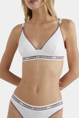 Tommy Hilfiger - Signature Tape Unpadded Triangle Bralette