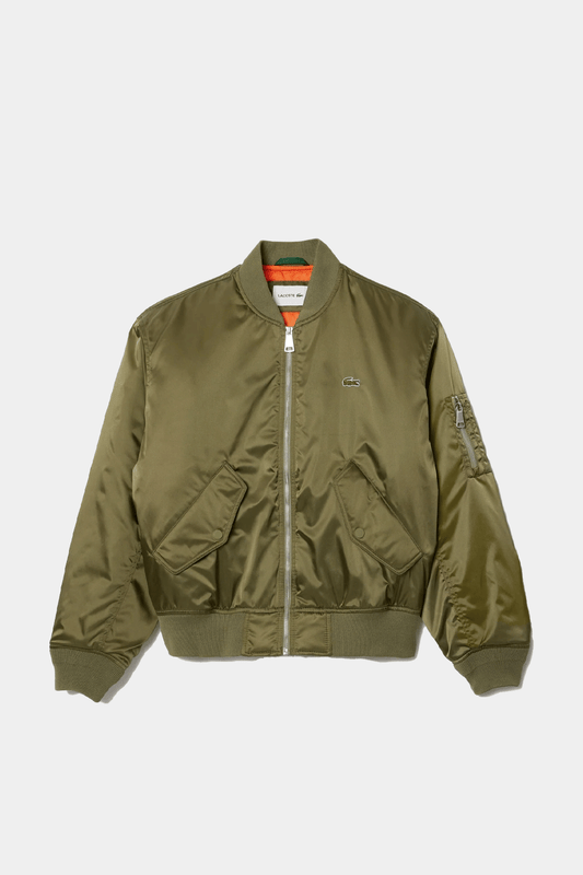 Lacoste - Water-Repellent Padded Bomber Jacket