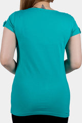 Bianco Nero - Women's V-neck Shirt