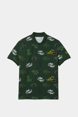 Lacoste - Holiday Crocodile Print Polo