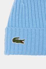Lacoste - Rib Knit Brushed Wool Beanie