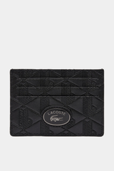 Lacoste - Monogrammed Leather Card Holder