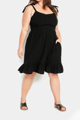 Old Navy - Fit & Flare Tie-Shoulder Mini Cami Dress