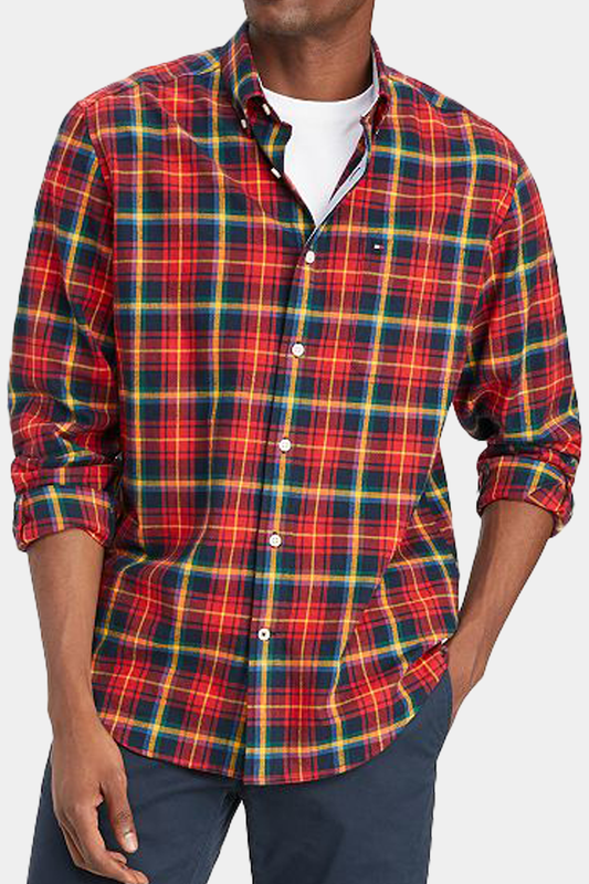 Tommy Hilfiger - Slim Fit Holden Plaid Shirt