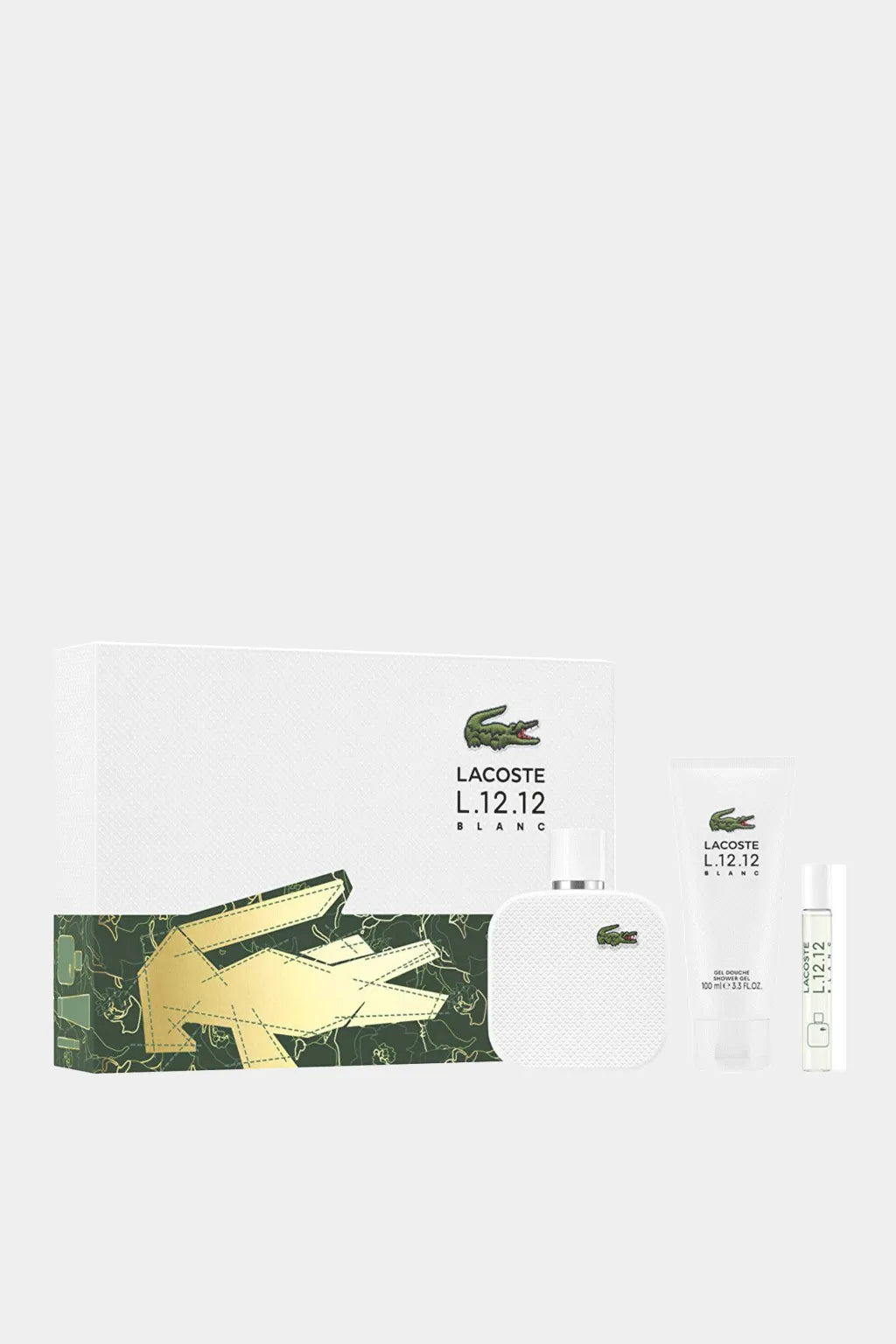 Lacoste- L.12.12 Blanc Eau De Toilette Gift Set