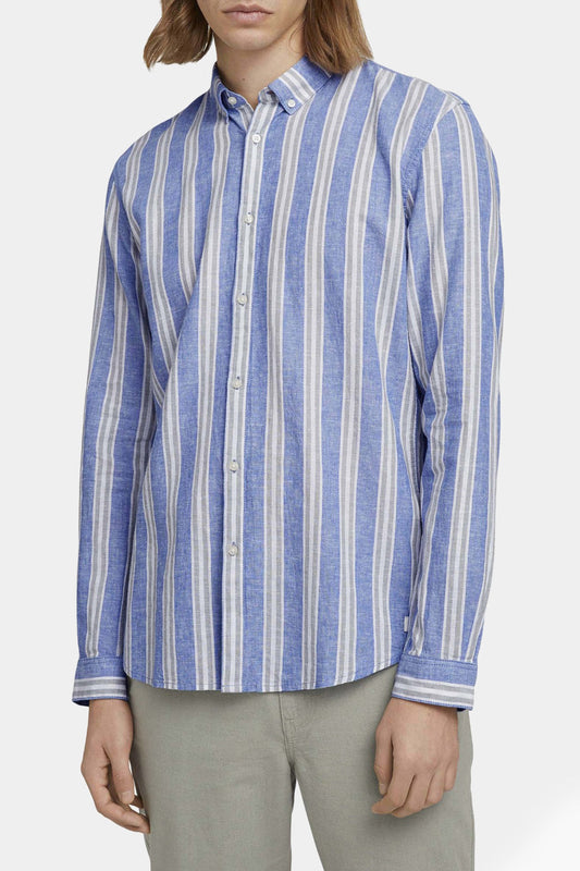 Tom Tailor - Linen Strips Shirt