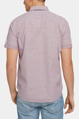 Tom Tailor - Checked short-sleeved shirt