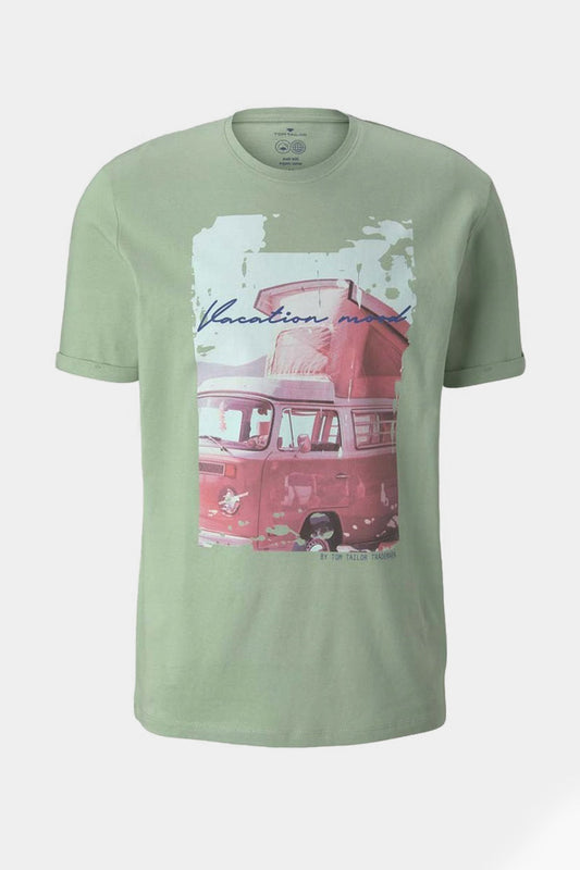 Tom Tailor - Organic Cotton Print T-Shirt