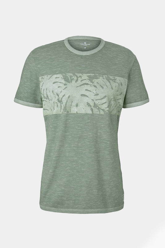 Tom Tailor - T-Shirt with A Floral Print