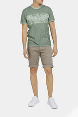 Tom Tailor - T-Shirt with A Floral Print