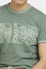 Tom Tailor - T-Shirt with A Floral Print