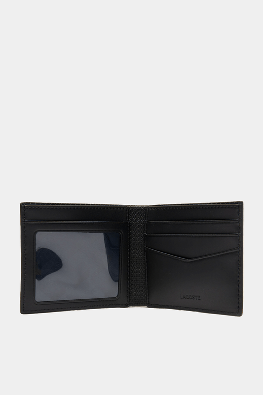 Lacoste - Small Pique Leather Chantaco Billfold Wallet