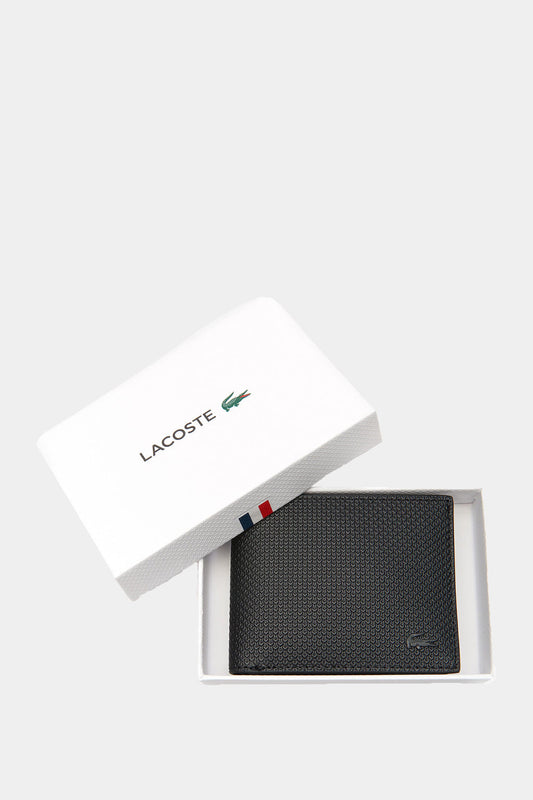 Lacoste - Chantaco Pique Leather 3 Card Wallet