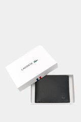 Lacoste - Chantaco Pique Leather 3 Card Wallet