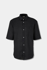 Tom Tailor - Men's Shirt With Short Sleeves Black