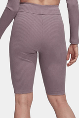 Adidas - Studio Lounge Ribbed Shorts - Women