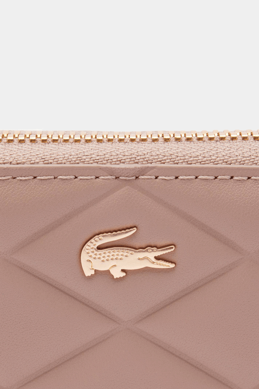 Lacoste - Small Crocodile Leather Coin Purse