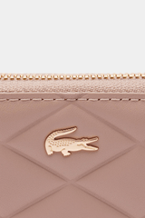 Lacoste - Small Crocodile Leather Coin Purse
