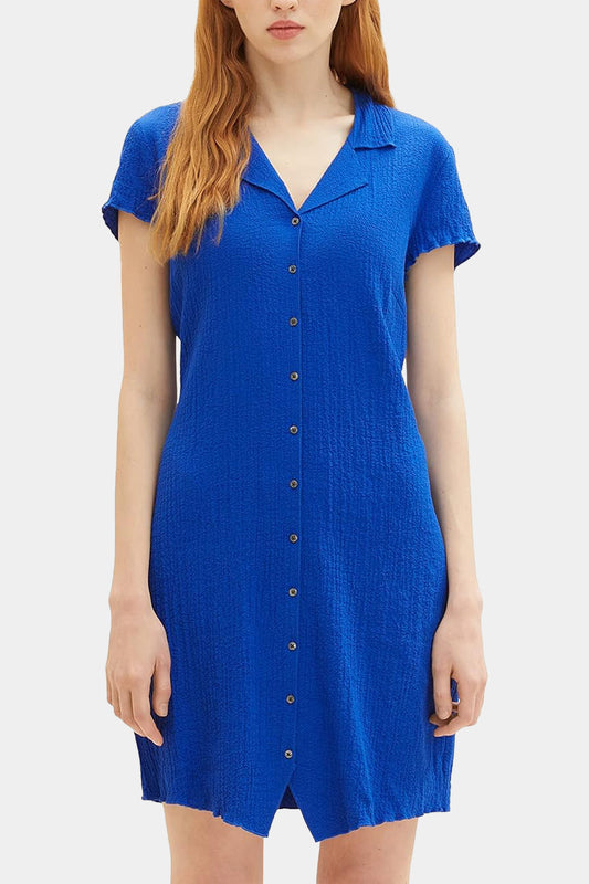 Tom Tailor - Crinkle Collar Dress