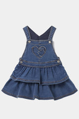 Mayoral - Baby Denim Dungaree Frock