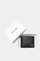 Lacoste - Embossed Leather Fitzgerald Billfold Wallet
