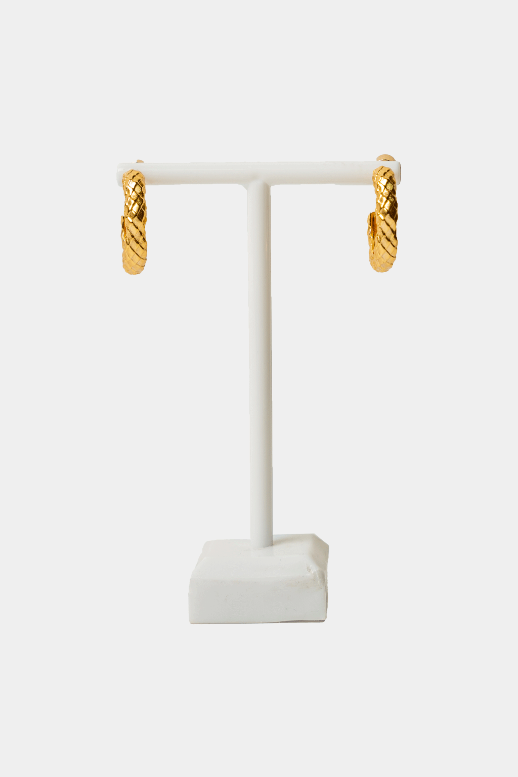 Dikochi - Brass Plated with Genuine Gold Earrings