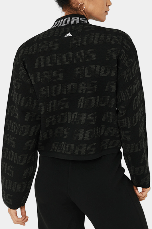 Adidas - Knit Graphic Crew Sweatshirt