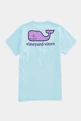 Vineyard Vines - Daisy Whale Outline Short-Sleeve Pocket Tee