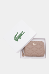 Lacoste - Small Crocodile Leather Coin Purse