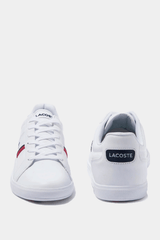 Lacoste - Europa Tricolore Leather And Synthetic Trainers
